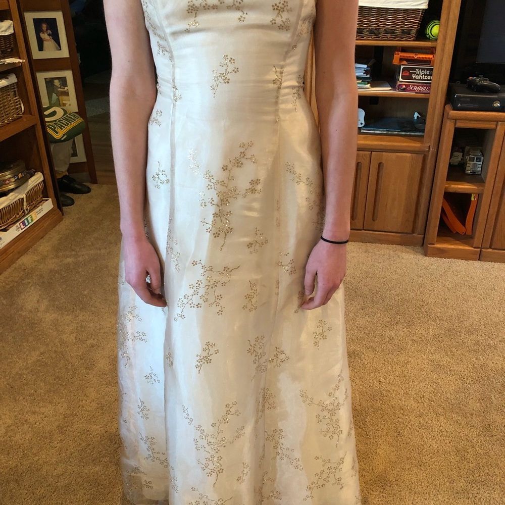 Gold Prom Dress